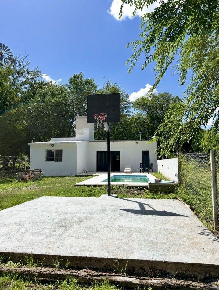 Hermoso Quincho con Habitacion para 3 